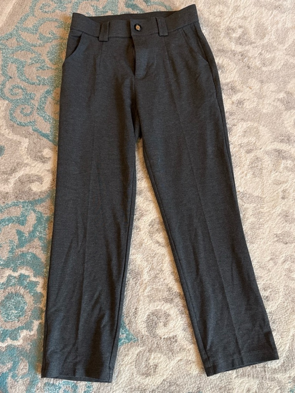 Women’s  Classic Black Dress Pants - Slim Straight